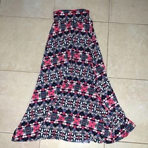 Women’s Colorful Long Skirt